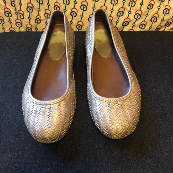 Cole Hahn w/Nike metallic woven leather slip ons - Picture 4 of 6